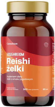 Харчова добавка Cannabium Mushroom Reishi 60 желейок (5903268552548)