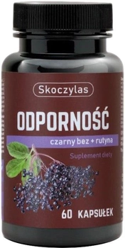 Suplement diety Skoczylas Odporność Czarny Bez + Rutyna 60 kapsułek (5903631208645)