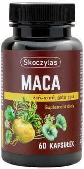 Suplement diety Skoczylas Maca Zen-Szen Gotu Cola 60 kapsułek (5903631208690)