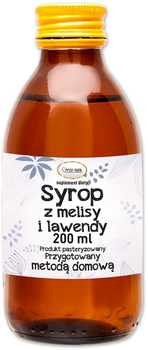 Suplement diety Mirlek Syrop Melisa Lawenda 200 ml (5906660437710)