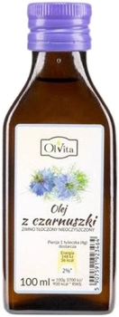 Харчова добавка Olvita Black Seed Oil Cold-Pressed 100 мл (5907591923464)