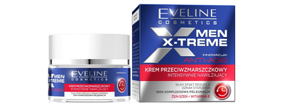 Krem do twarzy Eveline Cosmetics Men X-Treme Anti-Age przeciwzmarszczkowy nawilżający 50 ml (5901761997217)