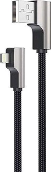 Кабель Aukey USB – Lightning 2 м Black (5902666661906)