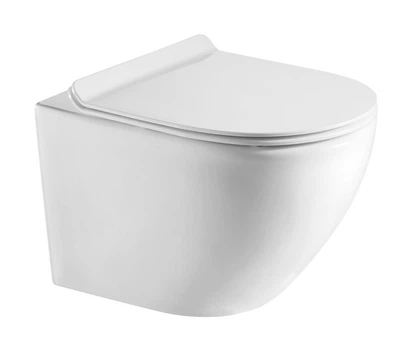 Унитаз подвесной KOLLER POOL Round Smart RN-0490-RW с сиденьем Soft Close дюропласт