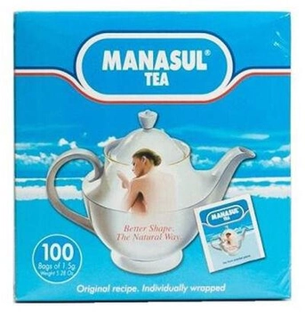 Чай у пакетиках Manasul Tea шт Infusion 100 шт 150 г (8470001778857)
