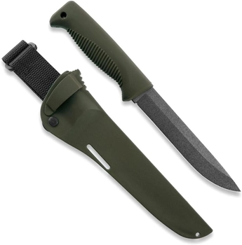 Нож Peltonen M95, покрытие PTFE Teflon, хаки, хаки композитный чехол (FJP136)