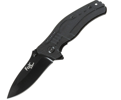 Спасательный Складной Нож для Выживания MFH Fox Outdoor 19 cm Black 44613