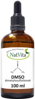 Suplement diety Natvita DMSO dimetylosulfotlenek 100% 100 ml (5902096504767)