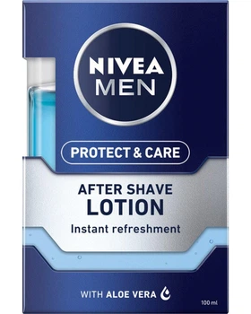 Лосьон NIVEA после бритья 100 мл Увлажняющий (синий)