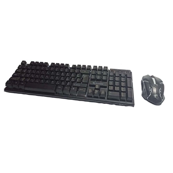 Игровая проводная клавиатура с подсветкой и мышкой LORDTEC LT-KT399