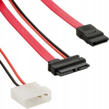 Adapter Zasilania SATA M - Molex 4World (5908214354993)