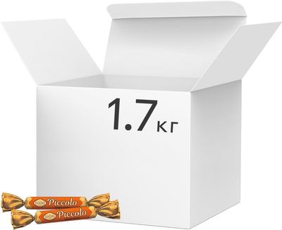 Цукерки глазуровані Golski Piccolo зі смаком згущеного молока 1.7 кг (4820092133709)