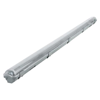 Корпус під лампу (1*18w) 120 см Т8 вологозахищений з лампою Horoz Electric "PROFIX-T-120S" білий