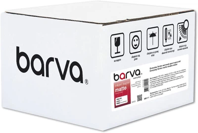 Фотобумага Barva Everyday Матовая Двусторонняя 10x15 см 220 г/м2 500&nbsp;л (IP-BE220-386)