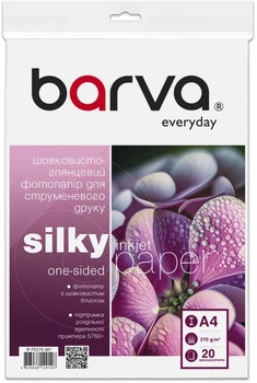 Фотобумага Barva Everyday Шелковисто-глянцевая A4 270 г/м2 20&nbsp;л (IP-FE270-397)