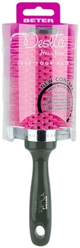 Гребінець для волосся Beter Deslia Hair Flow Pink Round Brush 33 мм (8412122033859)