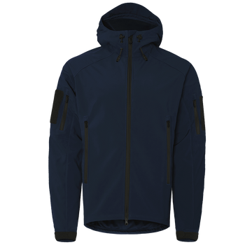 Куртка тактическая износостойкая облегченная для силовых структур SoftShell 2.0 Темно-синяя (6588), XL (OR.M_3068)