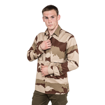 Рубашка тактическая камуфляжная боевая для силовых структур Brotherhood Camo 56-58/182-188 (OR.M_700)