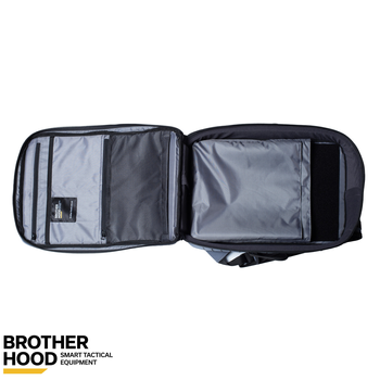 Рюкзак для дронів захисний універсальний для силових структур Brotherhood Сірий M 16л (OR.M_3900)