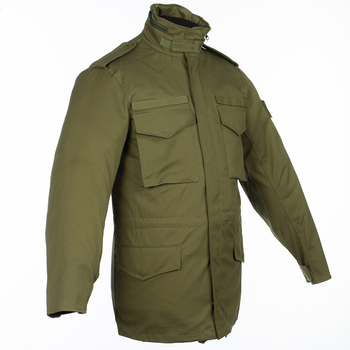 Куртка тактична зносостійка полегшена для силових структур M65 Хакі олива 56-58/182-188 (OR.M_2550)