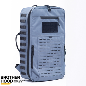 Рюкзак для дронов защитный тактический универсальный для силовых структур Brotherhood Серый L 30л (OR.M_4900)