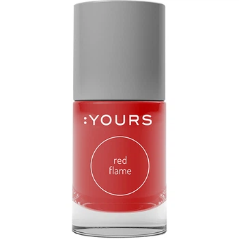 Червоний лак для стемпінгу :YOURS Red Flame 15 мл