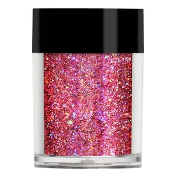 Рожевий голограмний мульти-глітер Lecente Fairytale Super Holo Multi Glitz Glitter (8г)