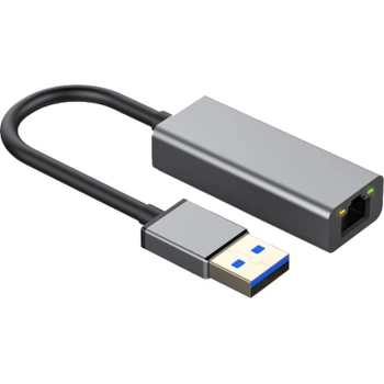 Переходник USB 3.0 на Ethernet RJ45 Gigabit для ноутбука