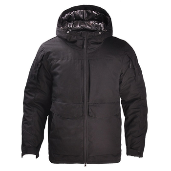 Тактична зимова водонепроникна куртка чорна 3XL