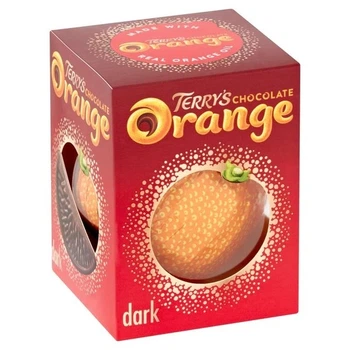 Шоколад в виде апельсина Terry's Chocolate Orange Dark темный шоколад 157 г