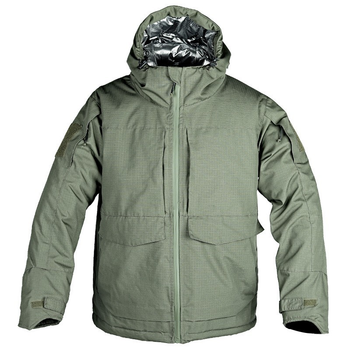 Тактическая зимняя водонепроницаемая куртка олива 3XL