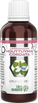 Suplement diety B&M Research Houttuynia Cordata Liposomalna 50 ml (5900378603283)