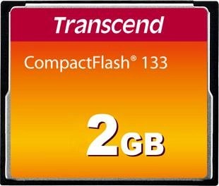 Karta pamięci Transcend CompactFlash 133 2GB (TS2GCF133)