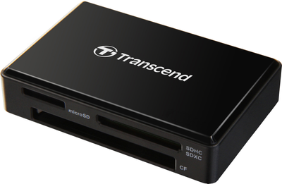 Kart-odczyt Transcend TS-RDF9K2 USB3.1 Gen1 All-in-1 Multi Card Reader UHS-II SD/microSD/CF
