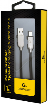 Kabel Cablexpert USB - USB Type-C 1 m Czarny (CC-USB2R-AMCM-1M)