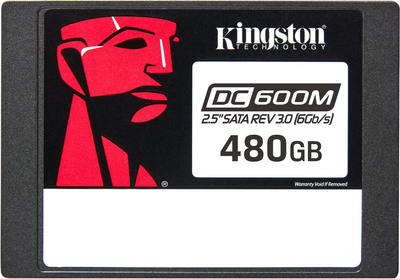 Dysk SSD Kingston Enterprise DC600M 480GB 2.5" SATAIII 3D TLC (SEDC600M/480G)