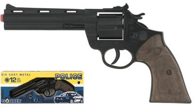 Іграшковий револьвер Gonher Police 12-ствольний (8410982012366)