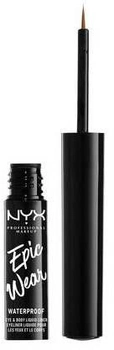 Eyeliner w płynie NYX Professional Makeup Epic Wear Metallic Liquid Liner Brown Me 1 ml (800897103415)