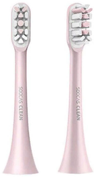 Набір насадок для зубних щіток Soocas General Toothbrush Head for X1/X3/X5 Pink (2pcs) (BH01P)