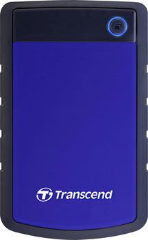 Жорсткий диск Transcend StoreJet 25H3P 2TB TS2TSJ25H3B 2.5 USB 3.0 External