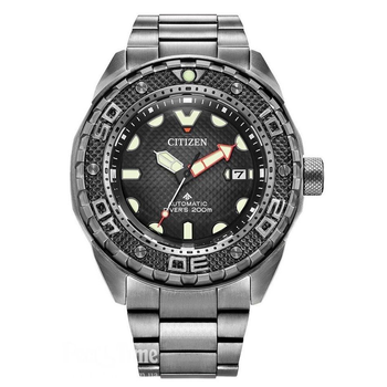 Наручные часы CITIZEN NB6004-83E Черный/Серебристый Водонепроницаемый корпус