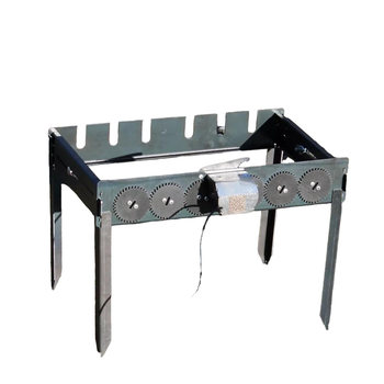 Шашличниця автоматична туристична на ніжках на 6 шт (4-2-SP00285)