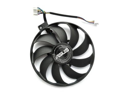 Вентилятор для видеокарты ASUS RTX 2060 2070 S 2080 Ti S GTX 1660 Ti RX 5700 XT Strix 6-pin FirstD FDC10H12S9-C (PLD09210S12H T129215SU CF9010U12D) (№314.052)