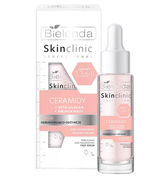 Serum do twarzy Bielenda Skin Clinic Professional Ceramidy odbudowująco-odżywcze 30 ml (5902169053116)