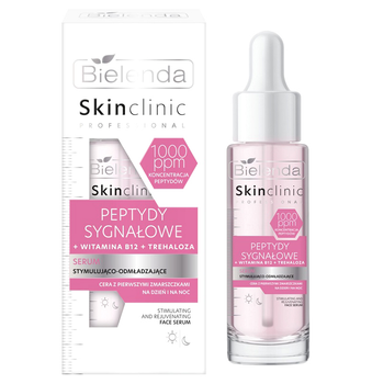 Serum do twarzy Bielenda Skin Clinic Professional Peptydy Sygnałowe stymulująco-odmładzające 30 ml (5902169053093)