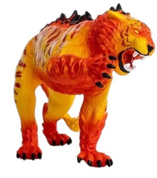 Figurka Schleich Eldrador Lava Tiger 7.5 cm (4059433467016)