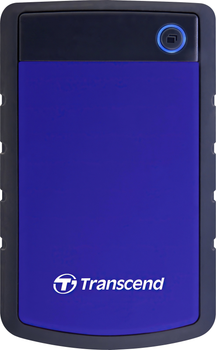 Жорсткий диск Transcend StoreJet 25H3P 2TB TS2TSJ25H3B 2.5 USB 3.0 External