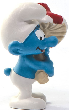 Фігурка Schleich Smurfs Smurf With Good Luck Charm 5 см (4059433117324)