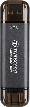 SSD диск Transcend ESD310C 2TB USB Type-A/USB Type-C 3D NAND (TS2TESD310C) External