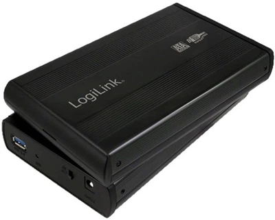 Корпус для жорсткого диска LogiLink 3.5 SATA USB 3.0 Black (4260113573228)